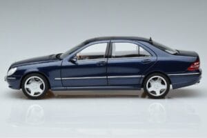 Mercedes S55 AMG W220 Blue Norev 1:18 183817 Diecast — photo 4 of 7