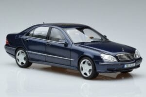 Mercedes S55 AMG W220 Blue Norev 1:18 183817 Diecast — photo 5 of 7