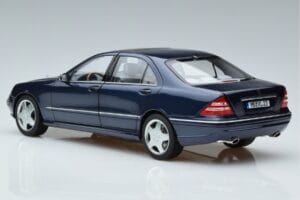 Mercedes S55 AMG W220 Blue Norev 1:18 183817 Diecast — photo 6 of 7