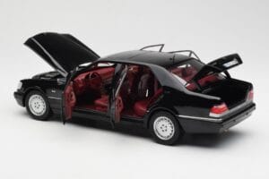 Mercedes S600 W140 Black Norev 1:18 183722 Diecast — photo 5 of 8