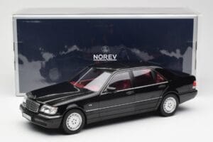 Mercedes S600 W140 Black Norev 1:18 183722 Diecast — photo 8 of 8