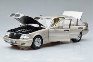 Mercedes S600 W140 Silver Norev 1:18 183723 Diecast — photo 2 of 7