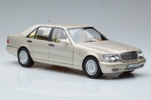 Mercedes S600 W140 Silver Norev 1:18 183723 Diecast — photo 5 of 7