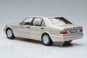 Mercedes S600 W140 Silver Norev 1:18 183723 Diecast — photo 6 of 7
