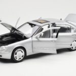 Mercedes S600 W220 Silver Metallic Norev 1:18 - image 2 of 8
