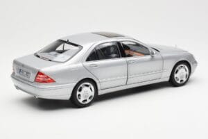 Mercedes S600 W220 Silver Metallic Norev 1:18 183810 Diecast — photo 3 of 8