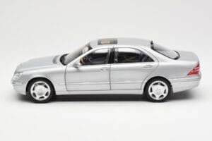 Mercedes S600 W220 Silver Metallic Norev 1:18 183810 Diecast — photo 4 of 8