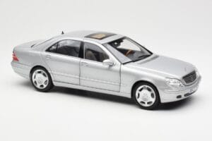Mercedes S600 W220 Silver Metallic Norev 1:18 183810 Diecast — photo 6 of 8