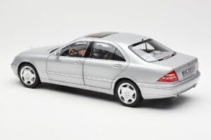 Mercedes S600 W220 Silver Metallic Norev 1:18 183810 Diecast — photo 7 of 8