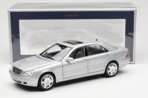 Mercedes S600 W220 Silver Metallic Norev 1:18 183810 Diecast — photo 8 of 8