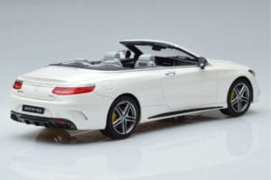 Mercedes AMG S63 A217 Cabriolet Diamond White GT Spirit 1:18 B66965712 Resin — photo 2 of 6