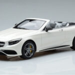 Mercedes AMG S63 A217 Cabriolet Diamond White GT Spirit 1:18