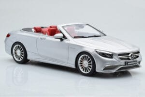 Mercedes AMG S65 A217 Cabriolet Silver GT Spirit 1:18 GT764 Resin — photo 4 of 6
