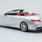 Mercedes AMG S65 A217 Cabriolet Silver GT Spirit 1:18 - image 5 of 6