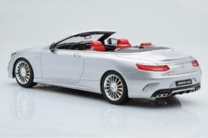 Mercedes AMG S65 A217 Cabriolet Silver GT Spirit 1:18 GT764 Resin — photo 5 of 6