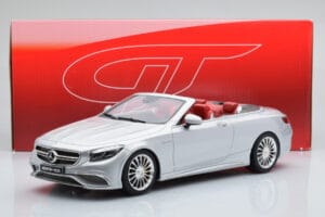 Mercedes AMG S65 A217 Cabriolet Silver GT Spirit 1:18 GT764 Resin — photo 6 of 6