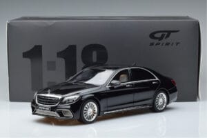 Mercedes AMG S65 W222 Black GT Spirit 1:18 GT228 Resin — photo 6 of 6