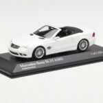 Mercedes SL 55 AMG R230 White Minichamps 1:43 - image 2 of 4