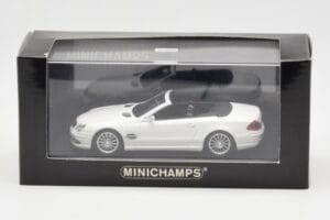 Mercedes SL 55 AMG R230 White Minichamps 1:43 400036170 Diecast — photo 4 of 4