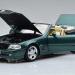 Mercedes SL500 R129 Green Metallic Norev 1:18 183753 Diecast - image 2 of 8