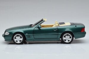 Mercedes SL500 R129 Green Metallic Norev 1:18 183753 Diecast — photo 5 of 8