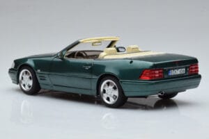 Mercedes SL500 R129 Green Metallic Norev 1:18 183753 Diecast — photo 7 of 8