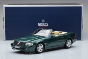 Mercedes SL500 R129 Green Metallic Norev 1:18 183753 Diecast — photo 8 of 8