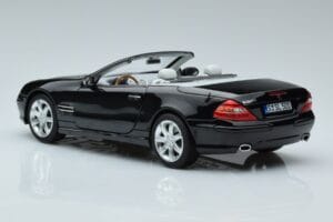 Mercedes SL500 R230 Black Norev 1:18 183840 Diecast — photo 6 of 8