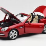 Mercedes SLK R172 Designo Zircon Red Minichamps 1:18 B66960513 - image 2 of 8