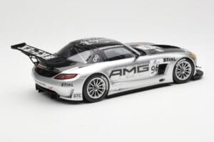 Mercedes SLS AMG GT3 #96 M. Hakkinen AMG Customer Sports 6 Hours of Zhuhai ILMC 2011 Minichamps 1:18 B66960197 Diecast — photo 2 of 6