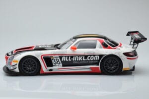 Mercedes SLS AMG GT3 Munnich Motorsport #38 M. Basseng / M. Winkelhock Champions FIA GT1 World Championship 2012 Minichamps 1 — photo 3 of 6