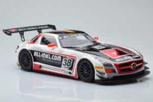 Mercedes SLS AMG GT3 Munnich Motorsport #38 M. Basseng / M. Winkelhock Champions FIA GT1 World Championship 2012 Minichamps 1 — photo 4 of 6
