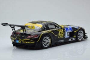 Mercedes SLS AMG GT3 Rowe Racing #125 Zehe / Bullitt / Renger / Hartung ADAC 24 Hours of Nurburgring 2013 Minichamps 1:18 151 — photo 2 of 6