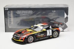 Mercedes SLS AMG GT3 #3 Team Abu Dhabi By Black Falcon K. Al Qubaisi / M. Bleekemolen / B. Schneider Winners Gulf 12 Hours Ab — photo 6 of 6