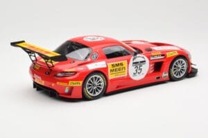 Mercedes SLS AMG GT3 #35 Team Black Falcon T. Heyer / Jafer / Lemeret 24 Hours of Spa 2011 Minichamps 1:18 151113135 Diecast — photo 2 of 6