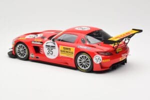 Mercedes SLS AMG GT3 #35 Team Black Falcon T. Heyer / Jafer / Lemeret 24 Hours of Spa 2011 Minichamps 1:18 151113135 Diecast — photo 5 of 6