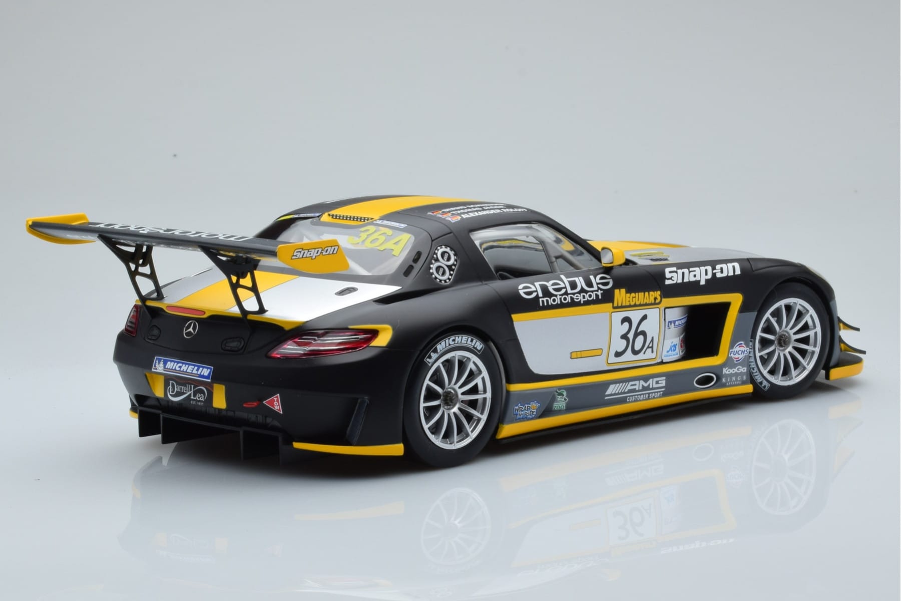 Mercedes SLS AMG GT3 Team Erebus Motorsport #36 B. Schneider / A. Jager / C. Roloff Winners Bathurst 12 Hours 2013 Minichamps — photo 2 of 6