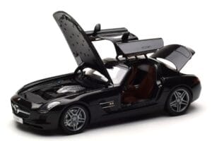 Mercedes SLS AMG Obsidian Black Metallic Minichamps 1:18 B66960042 Diecast — photo 2 of 7