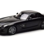 Mercedes SLS AMG Obsidian Black Metallic Minichamps 1:18 B66960042