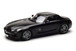 Mercedes SLS AMG Obsidian Black Metallic Minichamps 1:18 B66960042
