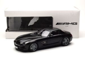 Mercedes SLS AMG Obsidian Black Metallic Minichamps 1:18 B66960042 Diecast — photo 7 of 7