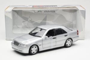 Mercedes C36 AMG W202 Silver UT Models 1:18 180035000 Diecast — photo 6 of 6