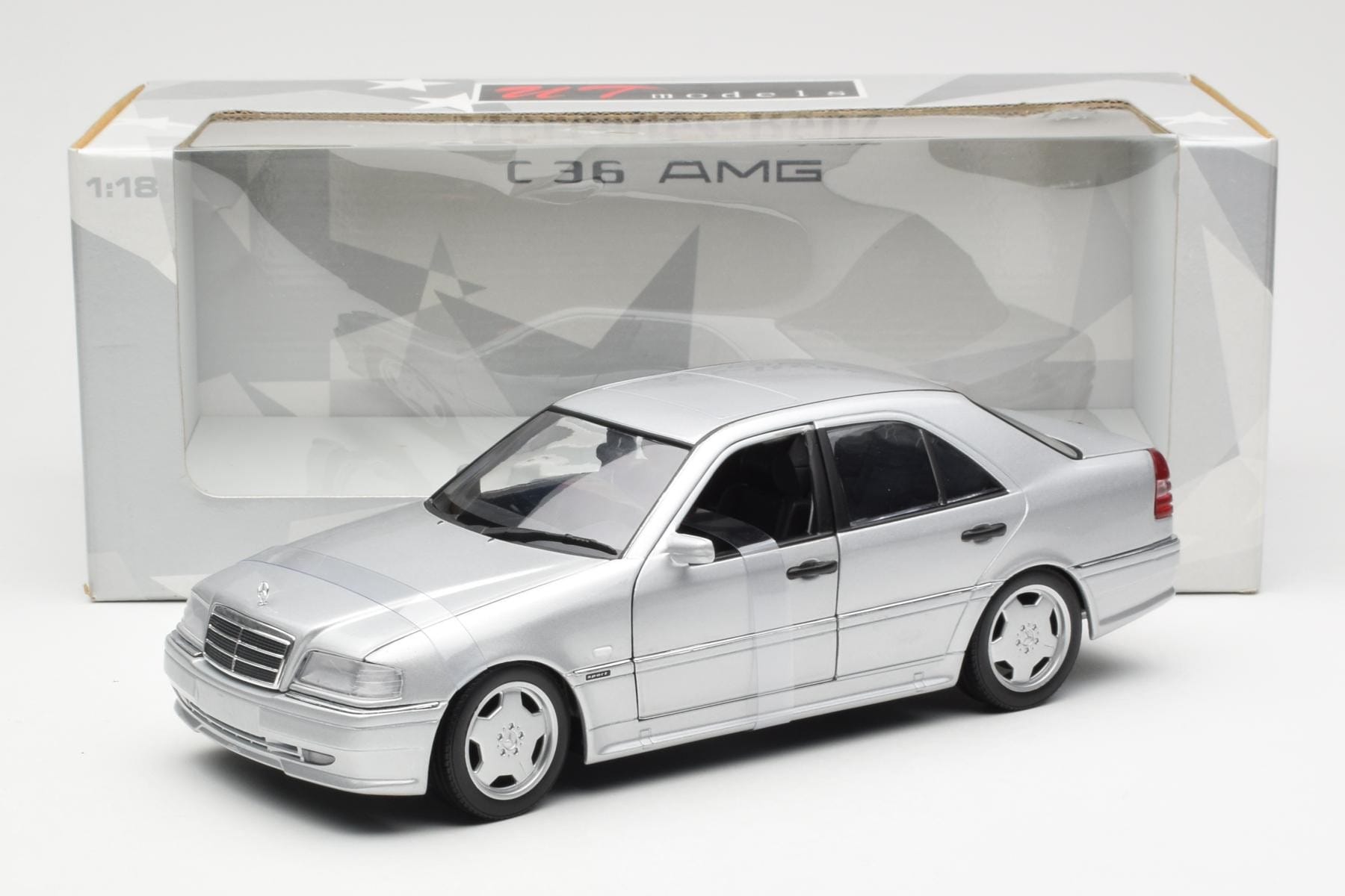 Mercedes C36 AMG W202 Silver UT Models 1:18 180035000 Diecast — photo 6 of 6