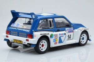 MG Metro 6R4 #14 D. Llewellin / P. Short RAC Rally 1986 IXO 1:18 18RMC068C Diecast — photo 2 of 6