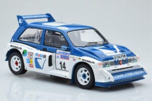 MG Metro 6R4 #14 D. Llewellin / P. Short RAC Rally 1986 IXO 1:18 18RMC068C Diecast — photo 4 of 6