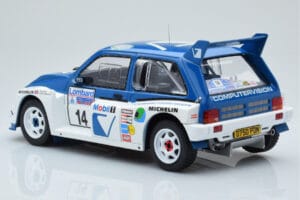 MG Metro 6R4 #14 D. Llewellin / P. Short RAC Rally 1986 IXO 1:18 18RMC068C Diecast — photo 5 of 6