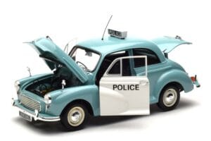 Morris Minor Police Blue & White Minichamps 1:18 150137090 Diecast — photo 2 of 8