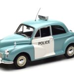 Morris Minor Police Blue & White Minichamps 1:18