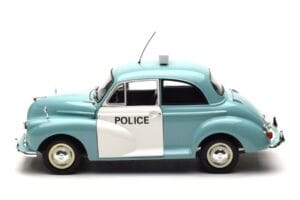 Morris Minor Police Blue & White Minichamps 1:18 150137090 Diecast — photo 4 of 8