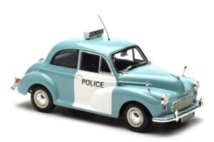 Morris Minor Police Blue & White Minichamps 1:18 150137090 Diecast — photo 6 of 8